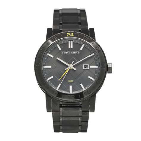 orologio burberry 9340|BURBERRY PVD Stainless Steel 43mm GMT The City Quartz.